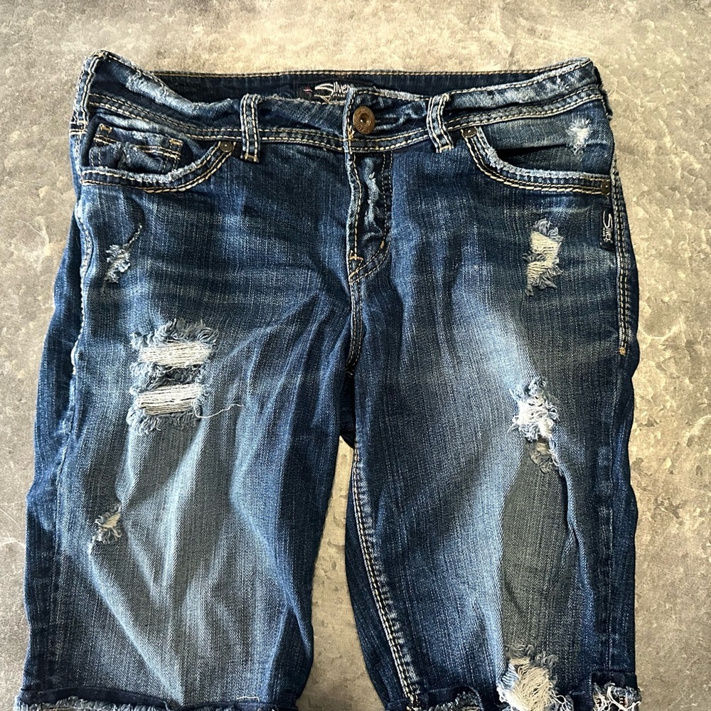 Bermuda Jean shorts